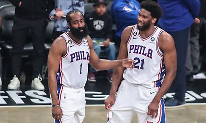 Διαθέσιμοι για το Game 4 με Νετς οι Χάρντεν και Εμπίντ - Δεν τιμωρούνται από το ΝΒΑ