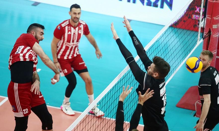 ΠΑΟΚ-Ολυμπιακός 3-2 σετ (ΤΕΛΙΚΟ)