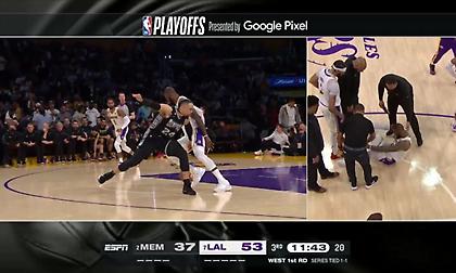 Δεν τιμωρήθηκε από το ΝΒΑ ο Μπρουκς για το χτύπημα... χαμηλά στον ΛεΜπρόν