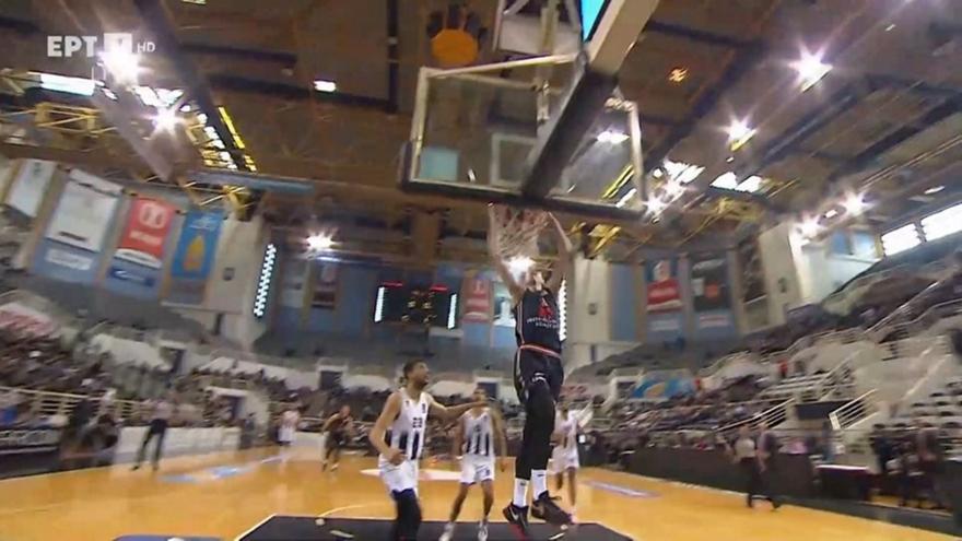 ΠΑΟΚ-Προμηθέας: Ασίστ Μουράτου, κάρφωμα Κουλμπόκα