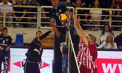 ΠΑΟΚ-Ολυμπιακός  0-3 σετ (ΤΕΛΙΚΟ)