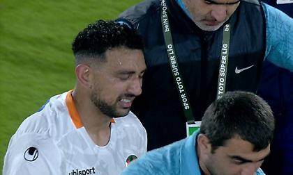 Χάρισε τη νίκη στην Αλάνιασπορ, αλλά αποχώρησε με φορείο και κλάματα ο Χασάν!