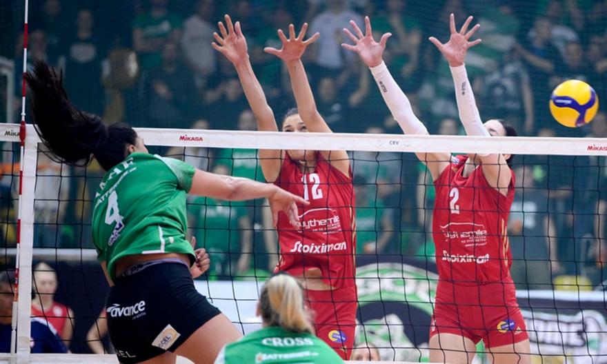 Παναθηναϊκός-Ολυμπιακός 2-1 (4ο σετ)