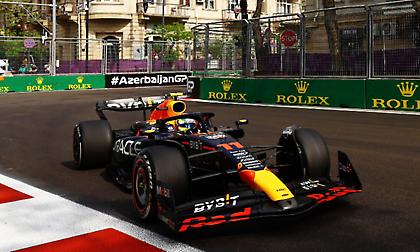 Θριαμβευτής Πέρεζ και κυρίαρχη Red Bull στο Grand Prix του Αζερμπαϊτζάν!