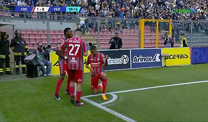 Ο Οκερέκε έδωσε προβάδισμα στην Κρεμονέζε στη μάχη της παραμονής με τη Βερόνα