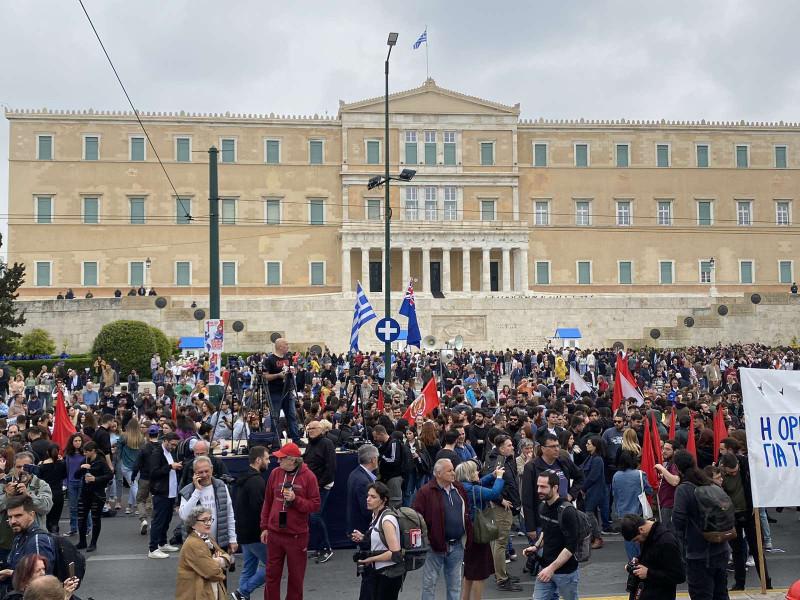 Κλείνει το κέντρο για τις συγκεντρώσεις της Πρωτομαγιάς