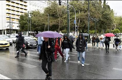 Kακοκαιρία σήμερα με βροχές, καταιγίδες και θυελλώδεις ανέμους
