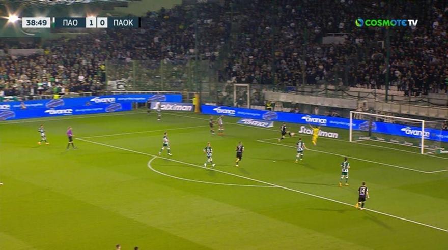 Σωτήρια επέμβαση Μπρινιόλι εξ επαφής σε προβολή του Τόμας