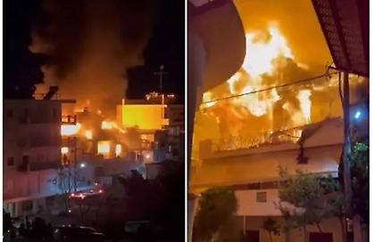 Παρανάλωμα του πυρός διαμέρισμα στη Θήβα - Στο ΚΑΤ με σοβαρά εγκαύματα ο ένοικος
