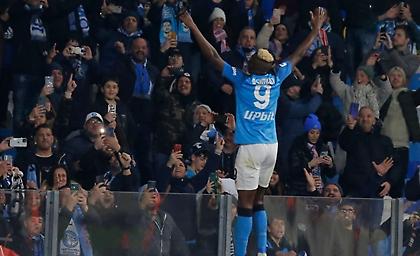 Γκολ-τίτλου από τον Οσιμέν και στα… ουράνια οι οπαδοί της Νάπολι!