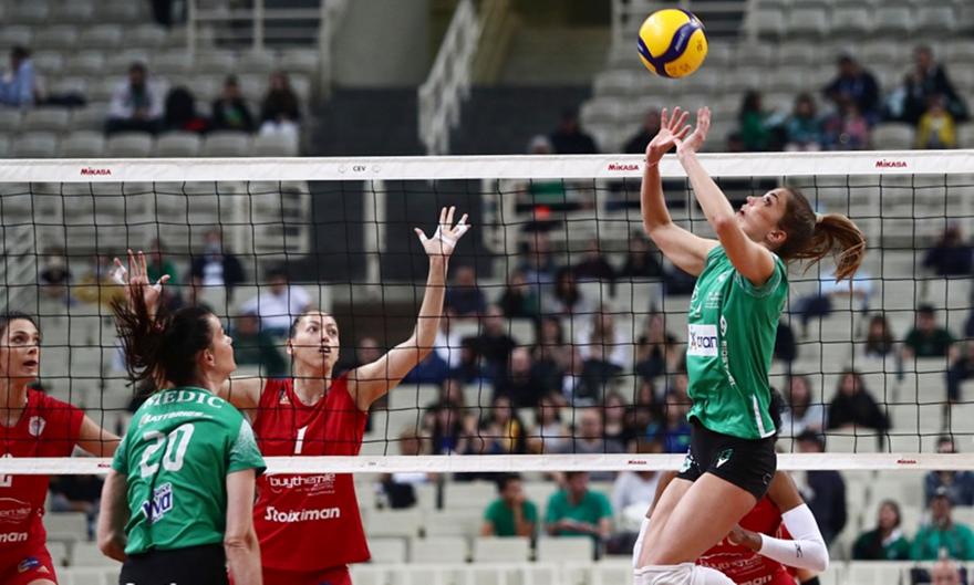 Παναθηναϊκός-Ολυμπιακός 3-2 σετ (ΤΕΛΙΚΟ)