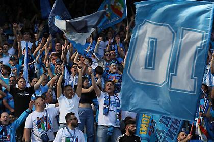 Η φιέστα τίτλου της Νάπολι στο «Ντιέγκο Αρμάντο Μαραντόνα»