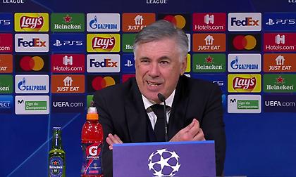 Αντσελότι: «Δουλεύουμε για να περιορίσουμε μία ασταμάτητη ομάδα»