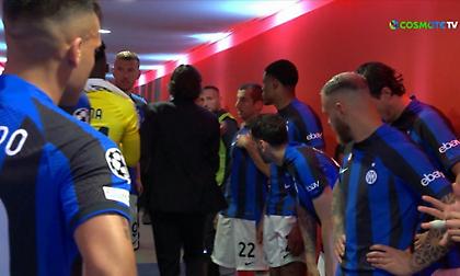 Ο Ιντζάγκι έφυγε τρέχοντας για τα αποδυτήρια πριν την έναρξη του δευτέρου ημιχρόνου