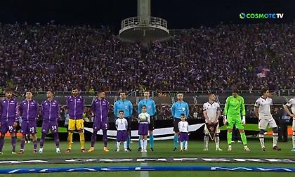 Μαγική ατμόσφαιρα από τους «βιόλα» στις εξέδρες του «Αρτέμιο Φράνκι»!