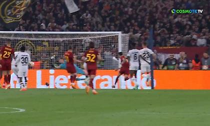 Κοντά στο 1-0 με Ιμπάνιες η Ρόμα, εντυπωσιακή επέμβαση του Χραντέτσκι