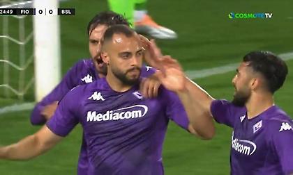 Μπροστά η Φιορεντίνα με κεφαλιά του Καμπράλ, δεν πανηγύρισε απέναντι στην πρώην ομάδα του