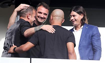 Συνάντηση… γιγάντων στην OPAP Arena: Ο Ντέμης έσμιξε ξανά με Μαντούκα, Μπλάνκο και Ζούλιο Σέζαρ!