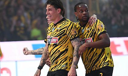 Ο Τσούμπερ το 1-0 για την ΑΕΚ, χαμός στη Νέα Φιλαδέλφεια!