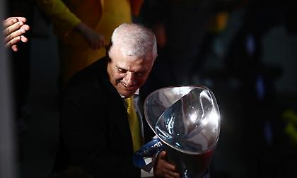 Μελισσανίδης: «Μόνο τρία γράμματα: ΑΕΚ - Μακάρι να βγαίνει πάντα τελευταία αγωνιστική ο πρωταθλητής»