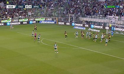 Προβάδισμα με το «καλησπέρα» για τον Παναθηναϊκό με όμορφη κεφαλιά του Κλεϊνχέισλερ