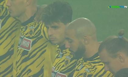 Η ενός λεπτού σιγή και το χειροκρότημα των φίλων της ΑΕΚ στη μνήμη του Γιώργου Χριστοβασίλη