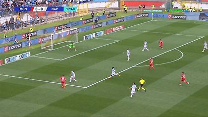 Ωραίος συνδυσμός των παικτών της Μόντσα και 1-0 απέναντι στη Νάπολι με τον Μότα!