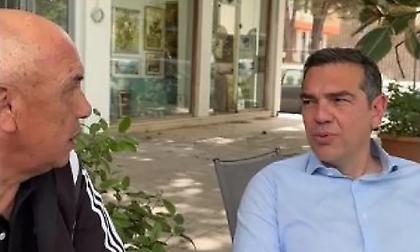 Τσίπρας και Ρότσα… ήπιαν καφέ και συζήτησαν για το πώς χάθηκε το πρωτάθλημα για τον Παναθηναϊκό!