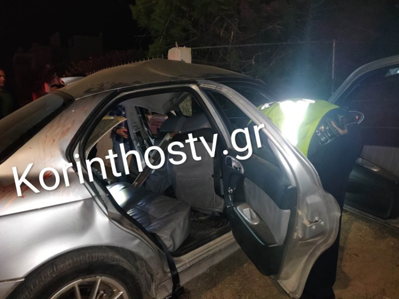 Κόρινθος: Σοβαρό τροχαίο με τρεις τραυματίες