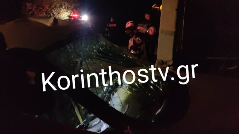 Κόρινθος: Σοβαρό τροχαίο με τρεις τραυματίες