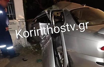 Κόρινθος: Σοβαρό τροχαίο με τρεις τραυματίες - Δείτε βίντεο και φωτογραφίες