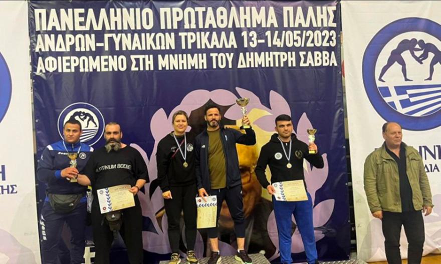 Πρωταθλήτρια Ελλάδας στην ελευθέρα πάλη η Τραπεζούντα