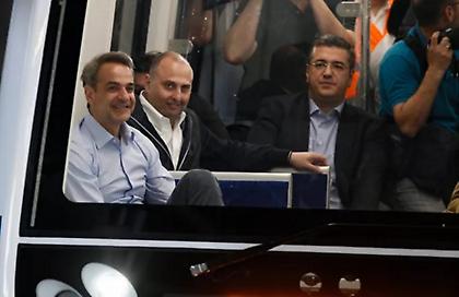 Μητσοτάκης στο δοκιμαστικό δρομολόγιο του μετρό Θεσσαλονίκης - «Φύγαμε από την απάτη των μουσαμάδων»