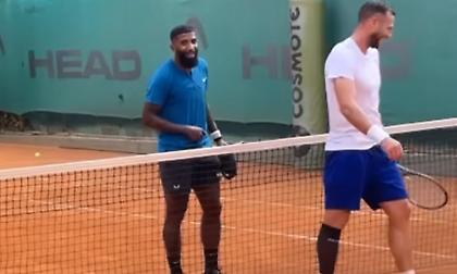 Παρέα για τένις οι Ελ Αραμπί, Κασάμι και Ροντινέι!