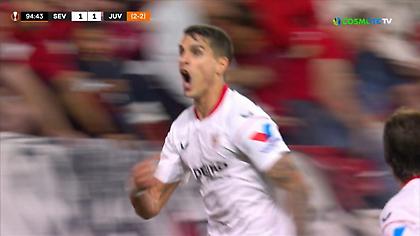 Καταπληκτική κεφαλιά Λαμέλα για την ανατροπή της Σεβίλλης!