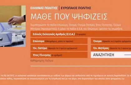 Μάθε πού ψηφίζεις: Οι δύο τρόποι για να βρείτε το εκλογικό σας τμήμα