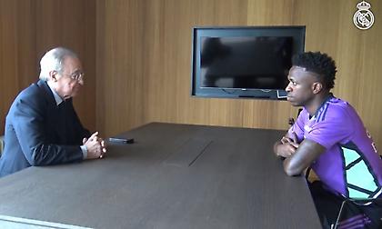 Πέρεθ: Συναντήθηκε με Βινίσιους-Η Ρεάλ δεσμεύεται πως θα κυνηγήσει τους ρατσιστές μέχρι τέλους