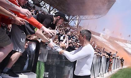 Με κόσμο και Γ. Σαββίδη η τελευταία προπόνηση του ΠΑΟΚ πριν τον τελικό