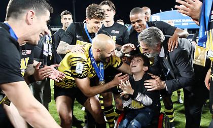 «Δεν θα ξεχάσω ποτέ όσα έζησα κι ας χάσαμε το Κύπελλο - Όλοι οι παίκτες της ΑΕΚ έσφιξαν το χέρι μου»