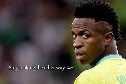 Nike: Μήνυμα στήριξης σε Βινίσιους και κατά του ρατσισμού