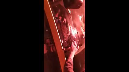 Τρέλα Αλμέιδα στην υποδοχή των οπαδών της ΑΕΚ στις Αφίδνες