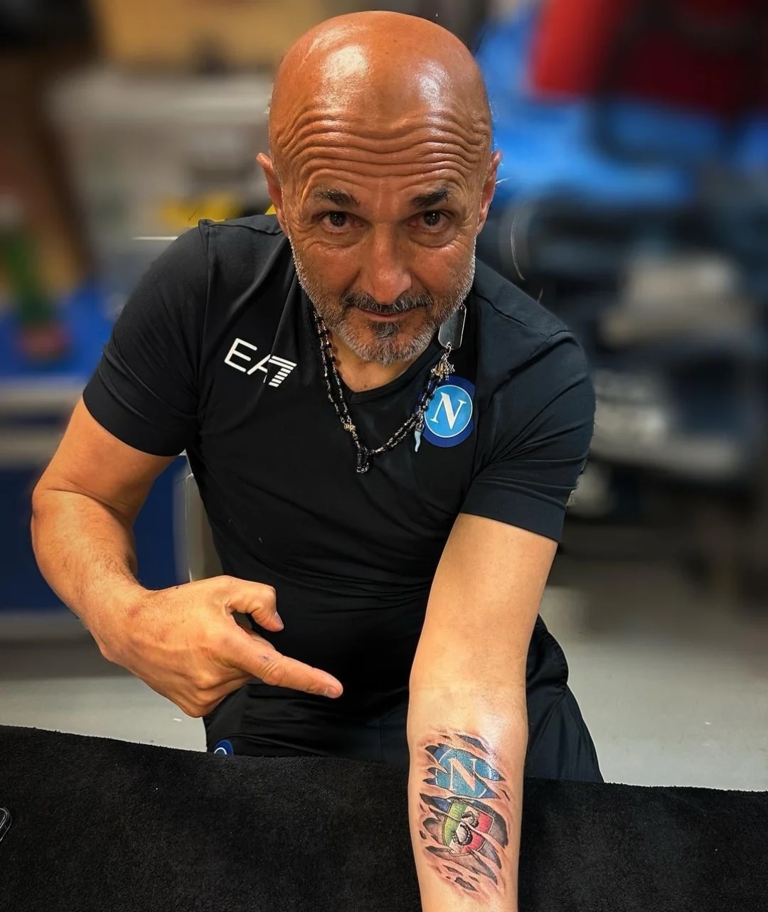 Σπαλέτι: Έκανε τατουάζ το πρωτάθλημα με Νάπολι