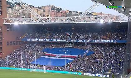 Στο πλευρό της ομάδας τους παρά τον υποβιβασμό από τη Serie A οι φίλοι της Σαμπντόρια!