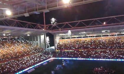 Ανατριχίλα στο γήπεδο της Λανς: Έπαιξαν ξανά τον ύμνο του Champions League μετά από 21 χρόνια