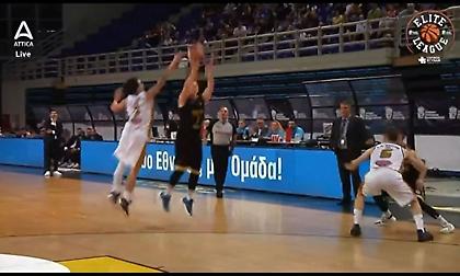 Το τρομερό buzzer beater τρίποντο του Ξυδά στο Τρίτων-Μαρούσι