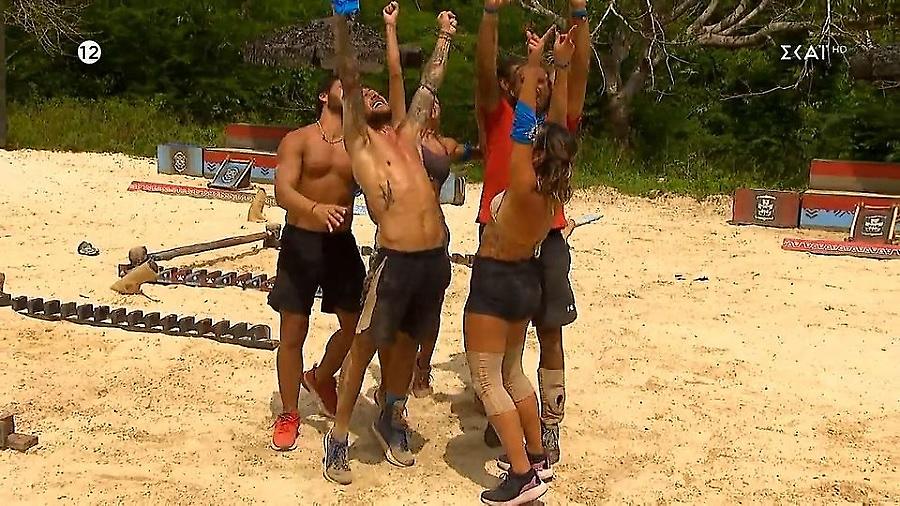 Survivor: Ασυλία για τους μπλε και… ξέφρενο πάρτι - Γκρίνια στους κόκκινους
