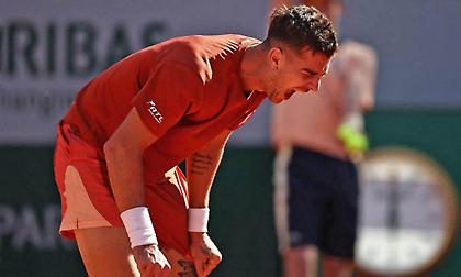 Πέταξε τον Βαβρίνκα εκτός Ρολάν Γκαρός ο Κοκκινάκης!