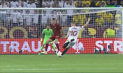 Τράνταξε το δοκάρι η «οβίδα» του Ράκιτιτς!