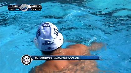 Tα δύο γκολ του Βλαχόπουλου κατά του Ολυμπιακού στο πρώτο οκτάλεπτο