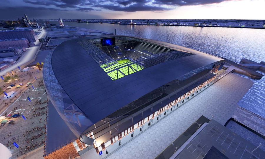 Έβερτον: Παίρνει μορφή το νέο της γήπεδο